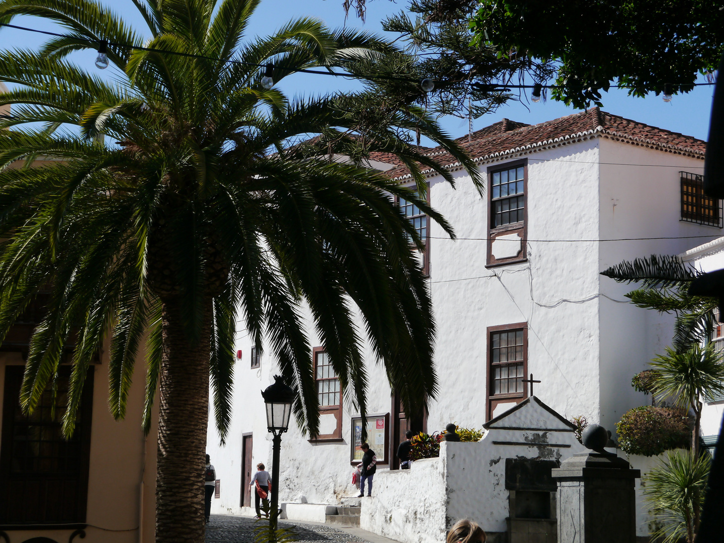 La Palma Santa Cruz weisses Haus