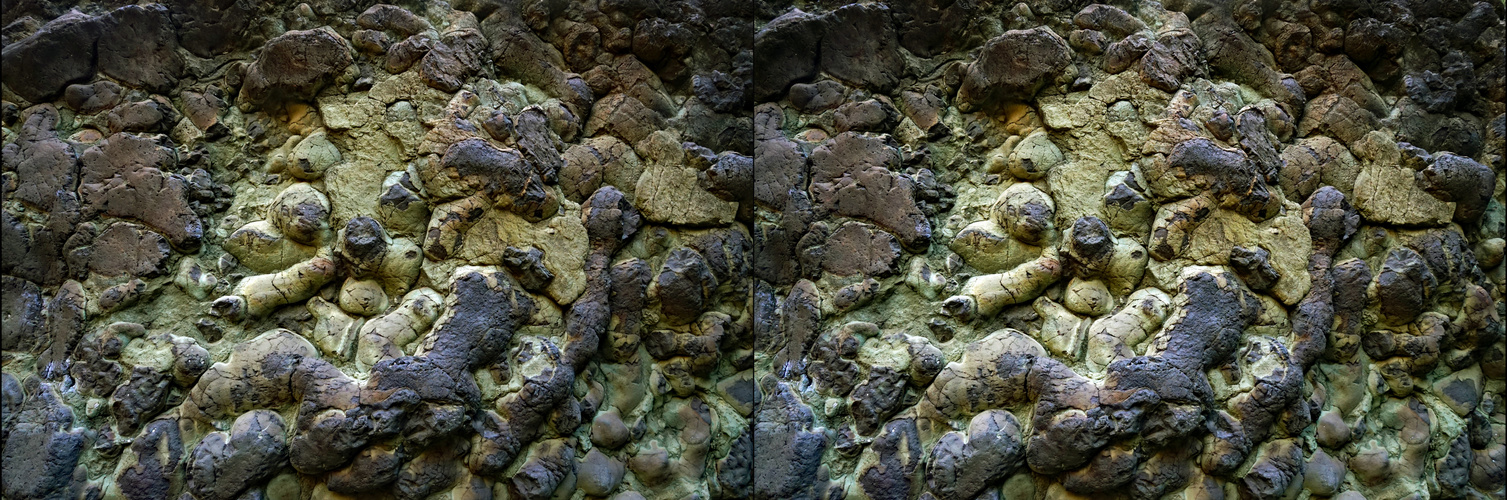 La Palma Taburiente hike Colores Kissenlava (3D-X-View)