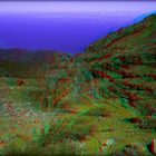 La Palma vom Roque de Los Muchachos Meerblick (3D-ANA Cha)