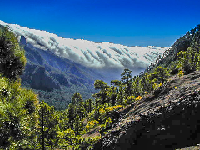 La Palma, Wolkenwalze