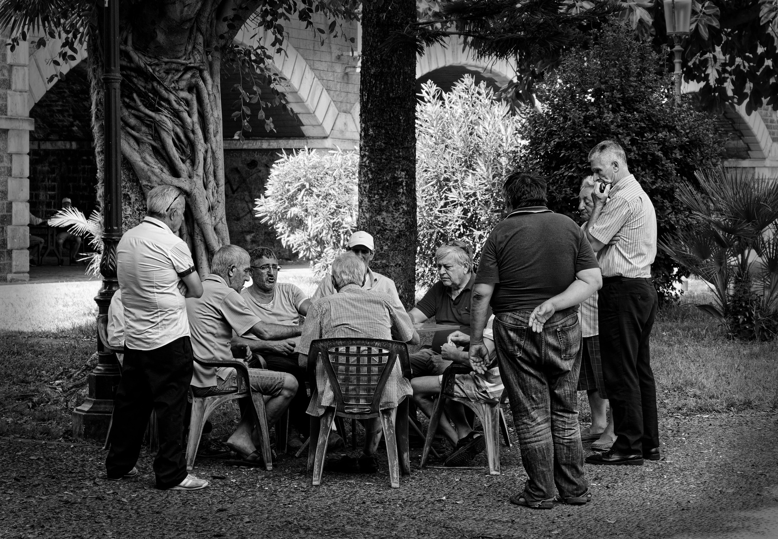 La partie de cartes