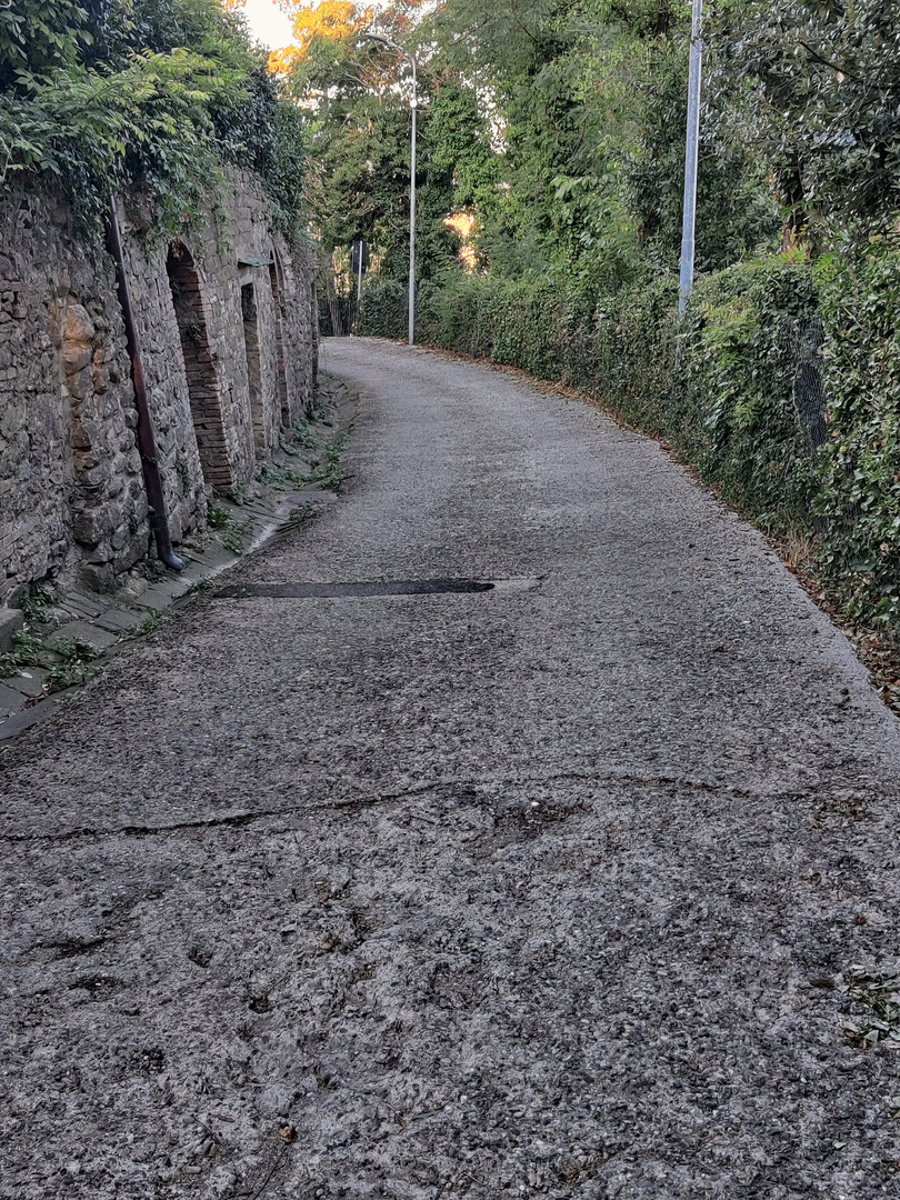 La passeggiata del Carducci a Celle sul Rigo