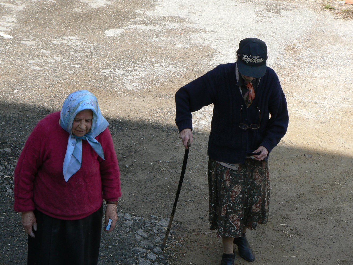 la passeggiata ...per non mollare....