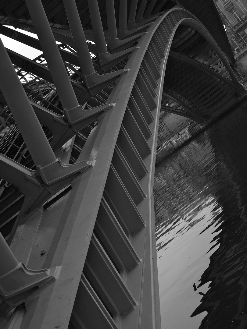 La Passerelle de Solférino, Paris