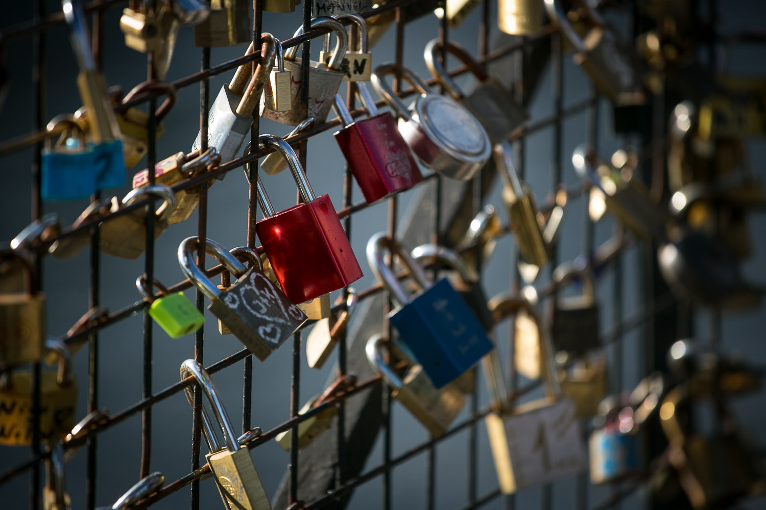 La passerelle des amoureux