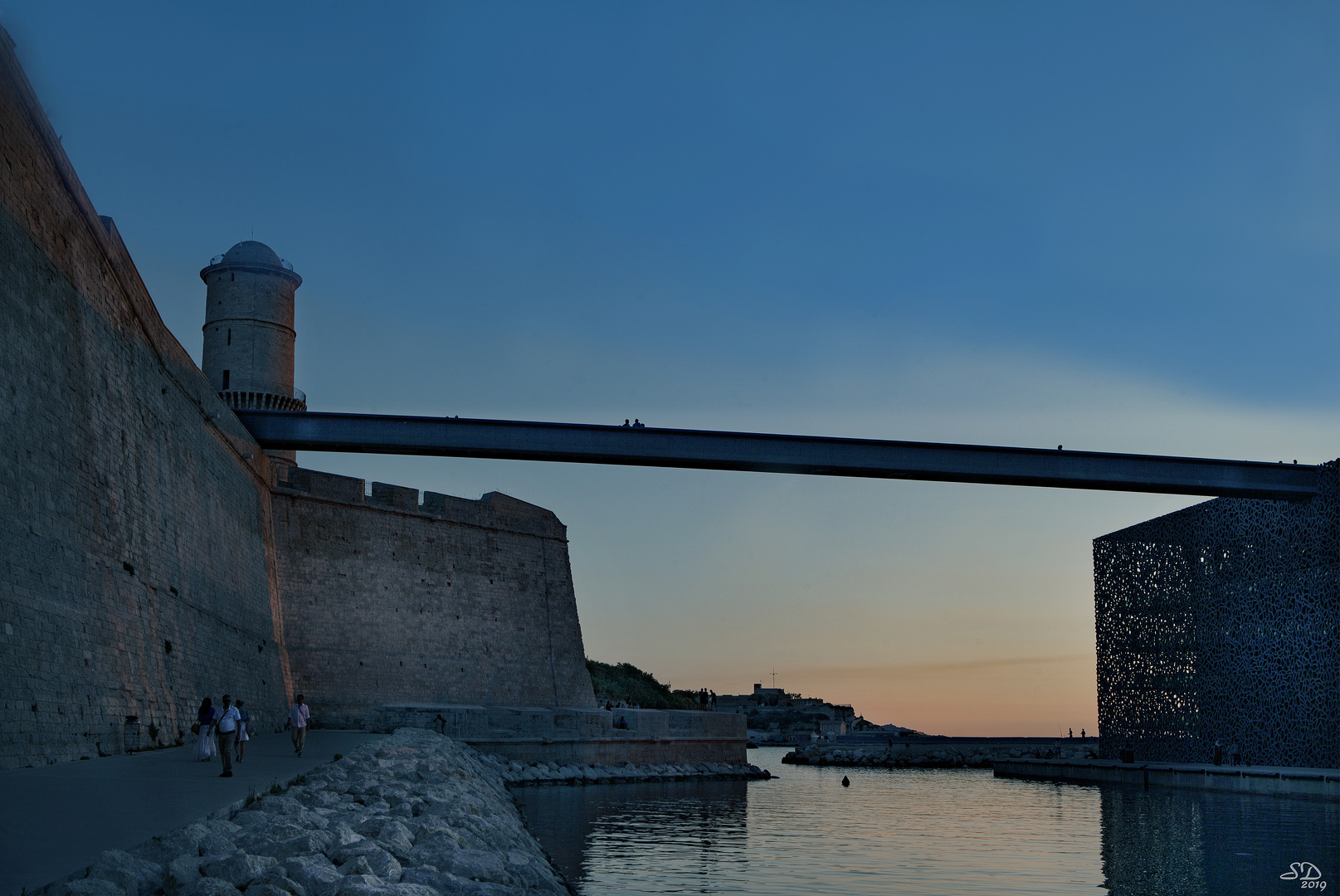 La passerelle du Mucem 