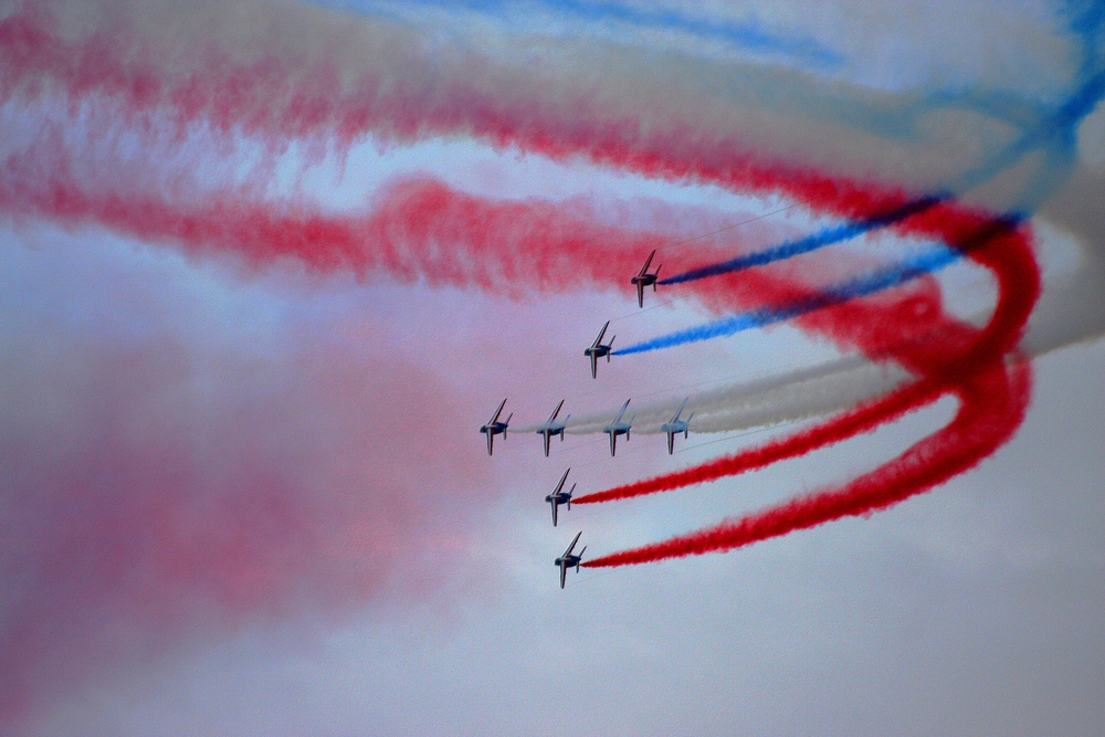 La patrouille de France.