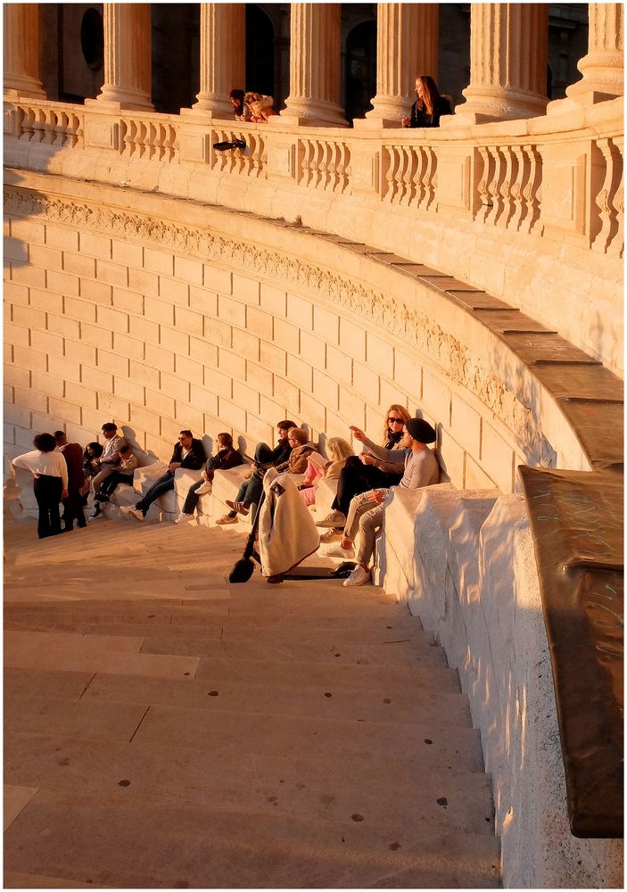 La pause au soleil