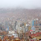 La Paz bei Regen