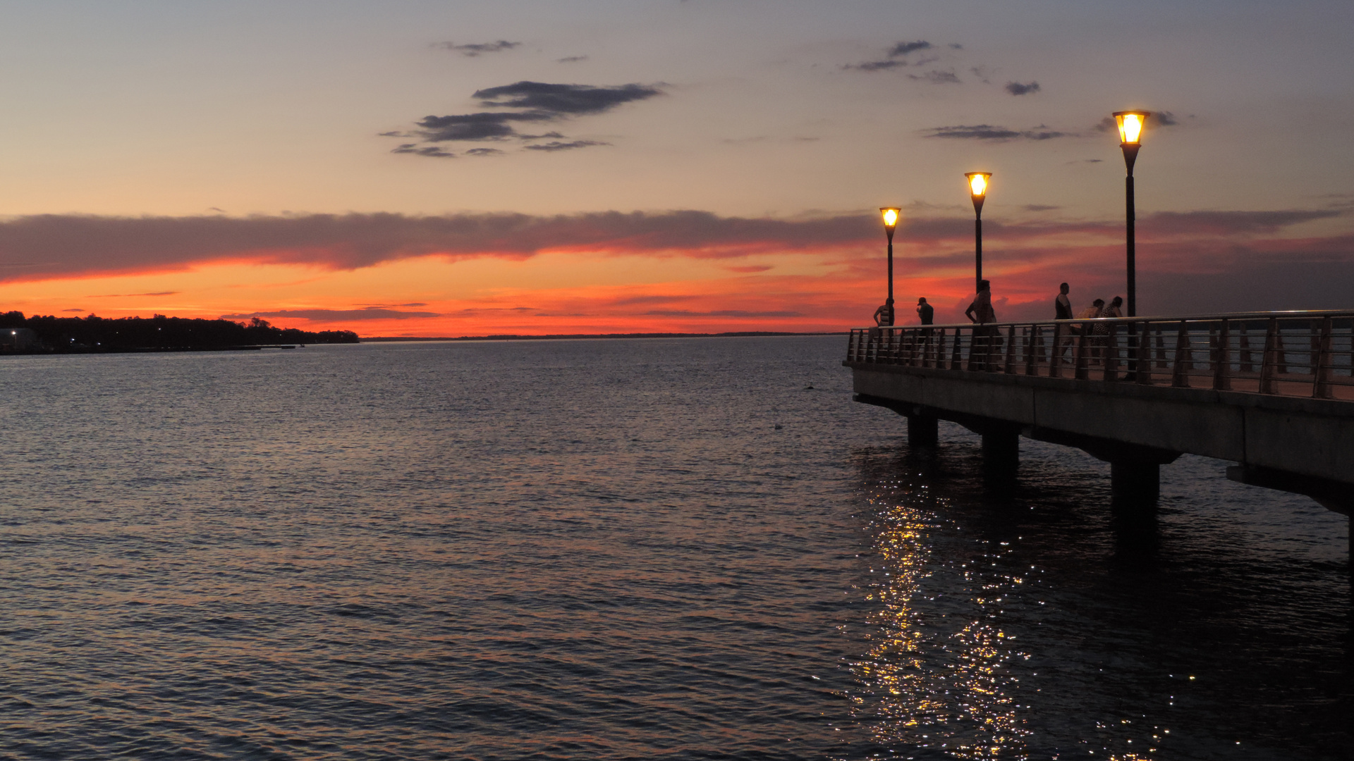 La paz del atardeceder