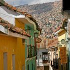 La Paz, die höchste Hauptstadt der Welt.,3600 meter über dem Meer.