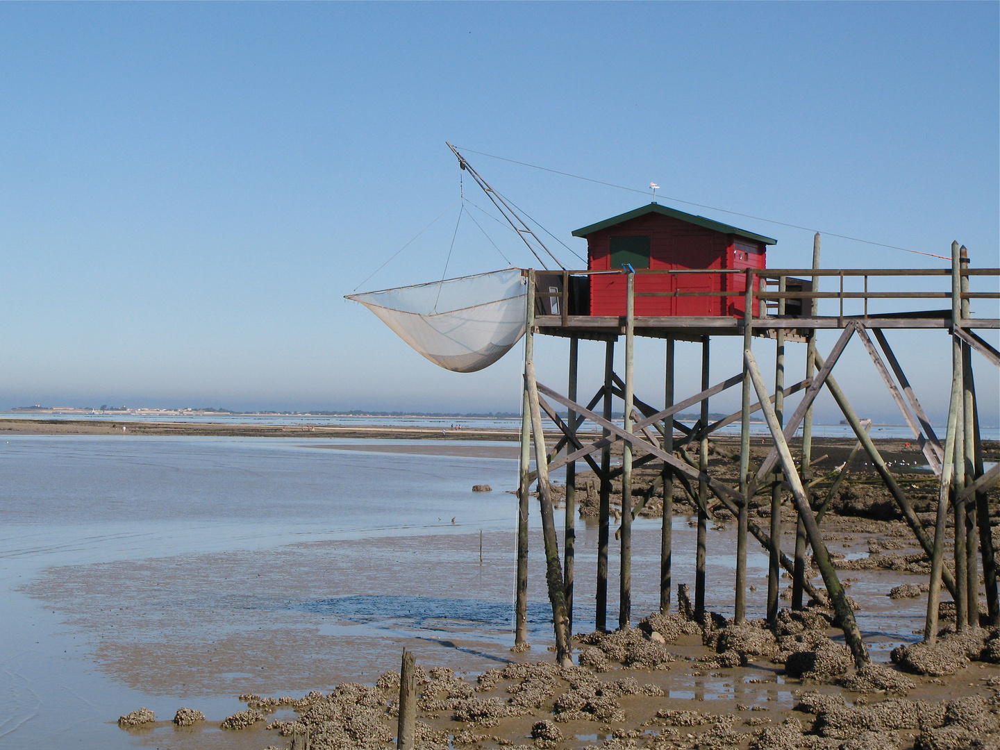 La pêche au carrelet.