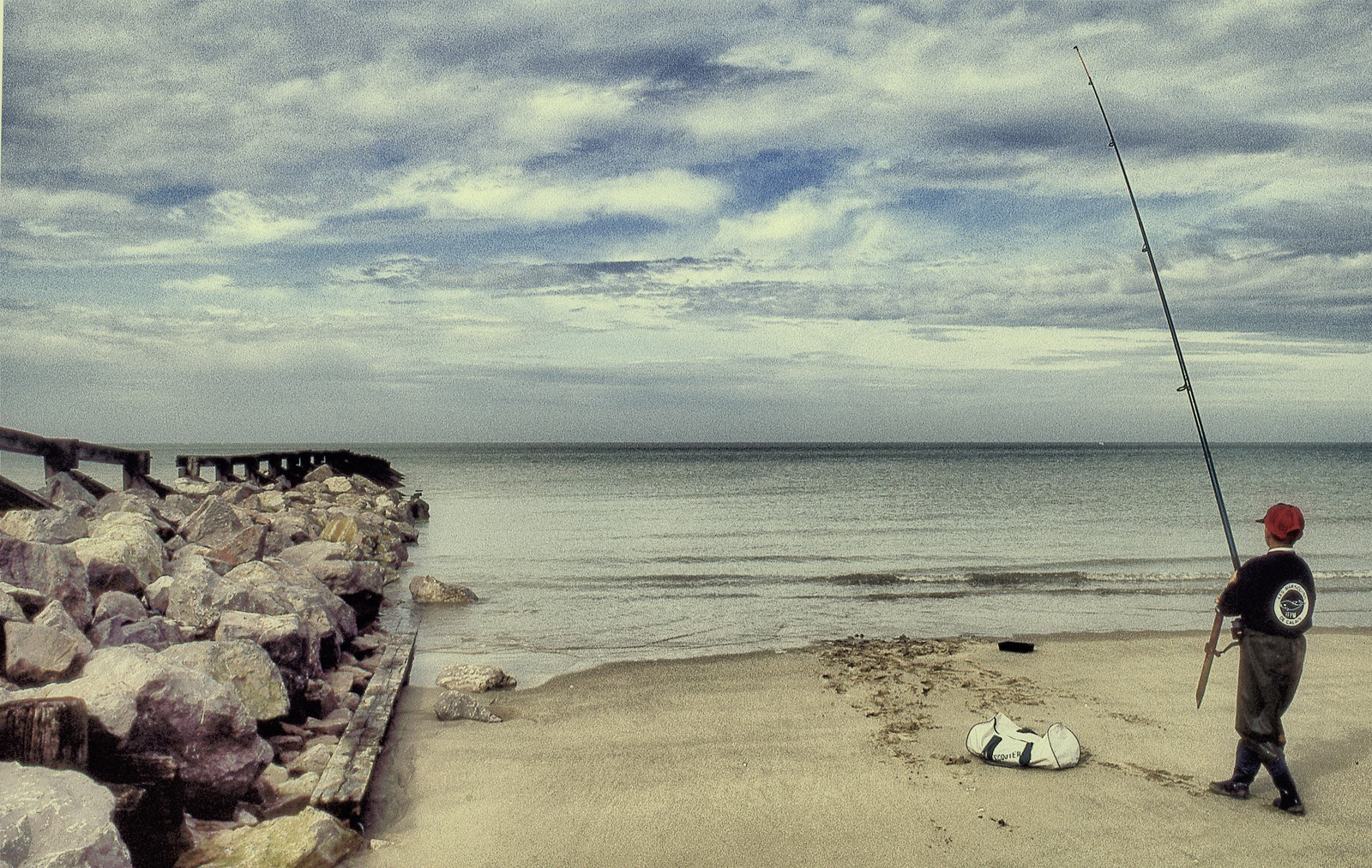 la pêche au grappin.