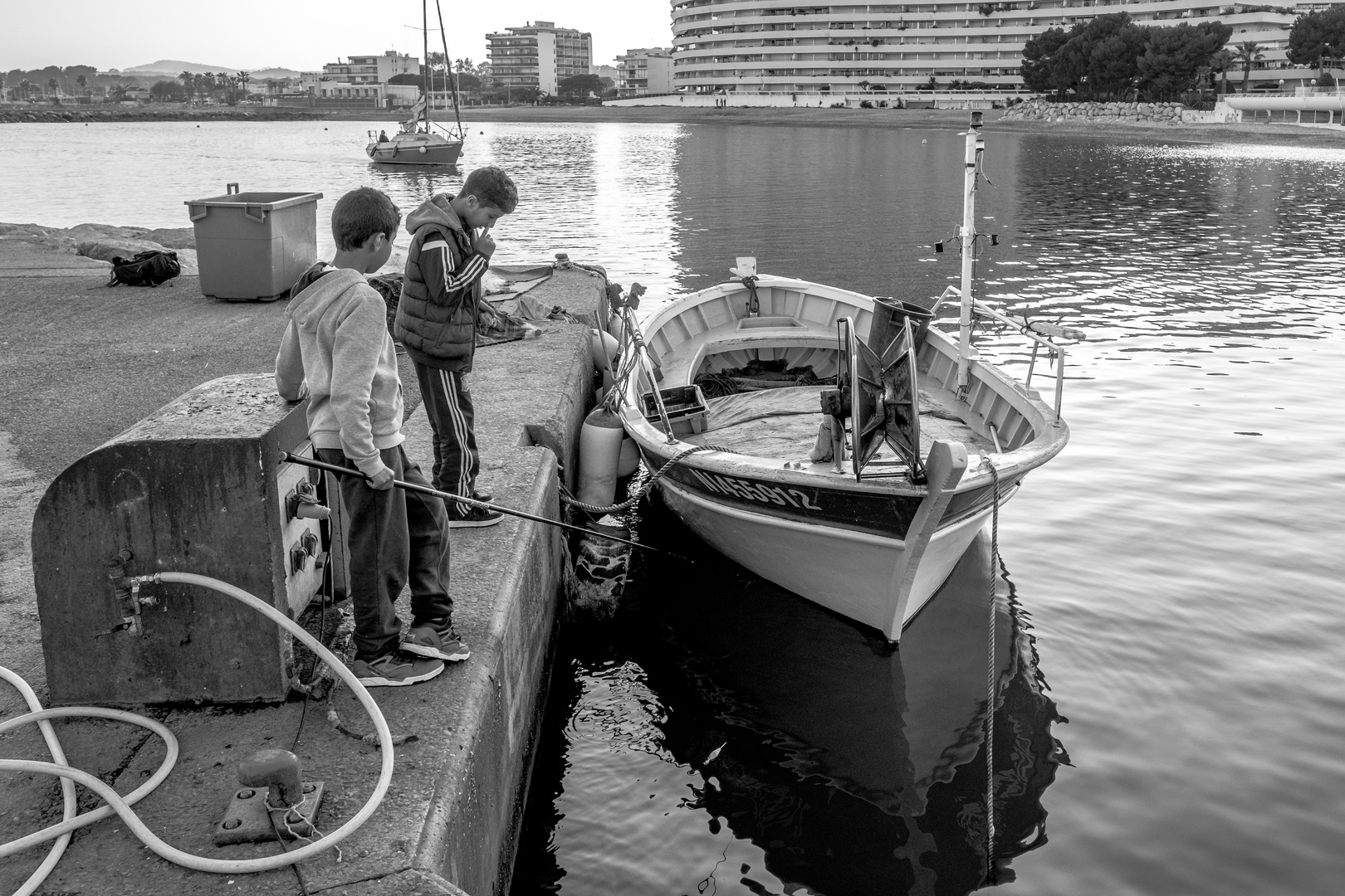 La pêche....les doigts dans le nez!!!