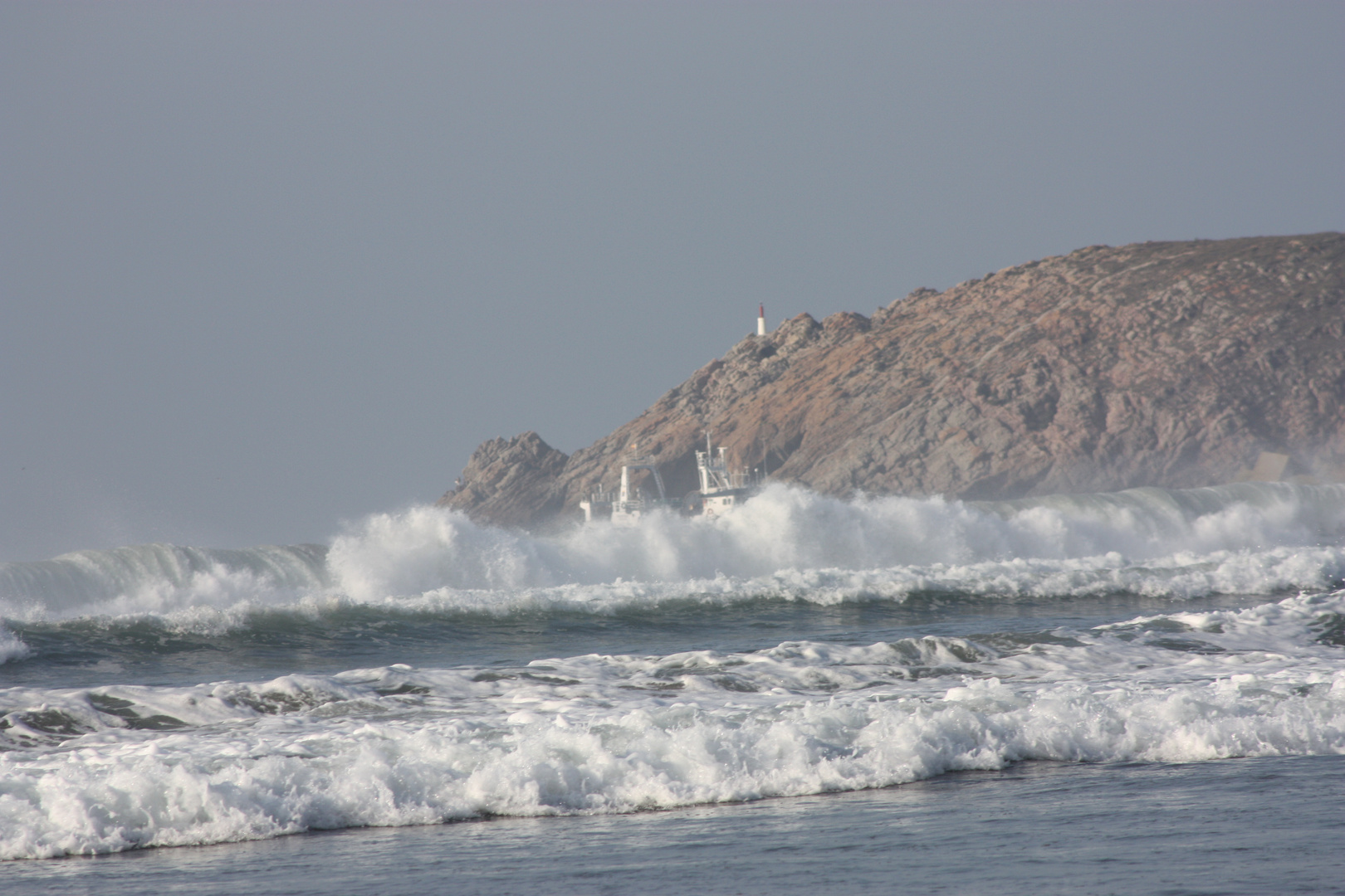 La pesca en alta mar