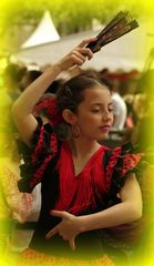 La petite danseuse de Flamenco ...