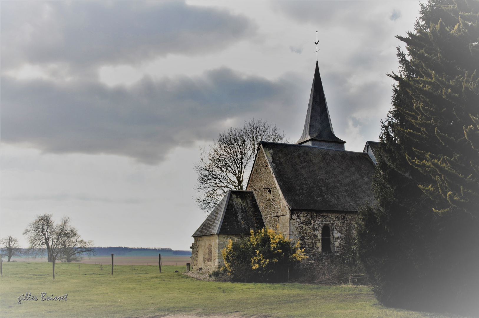 la petite église dans le Vexin