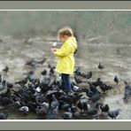 La petite fille aux pigeons