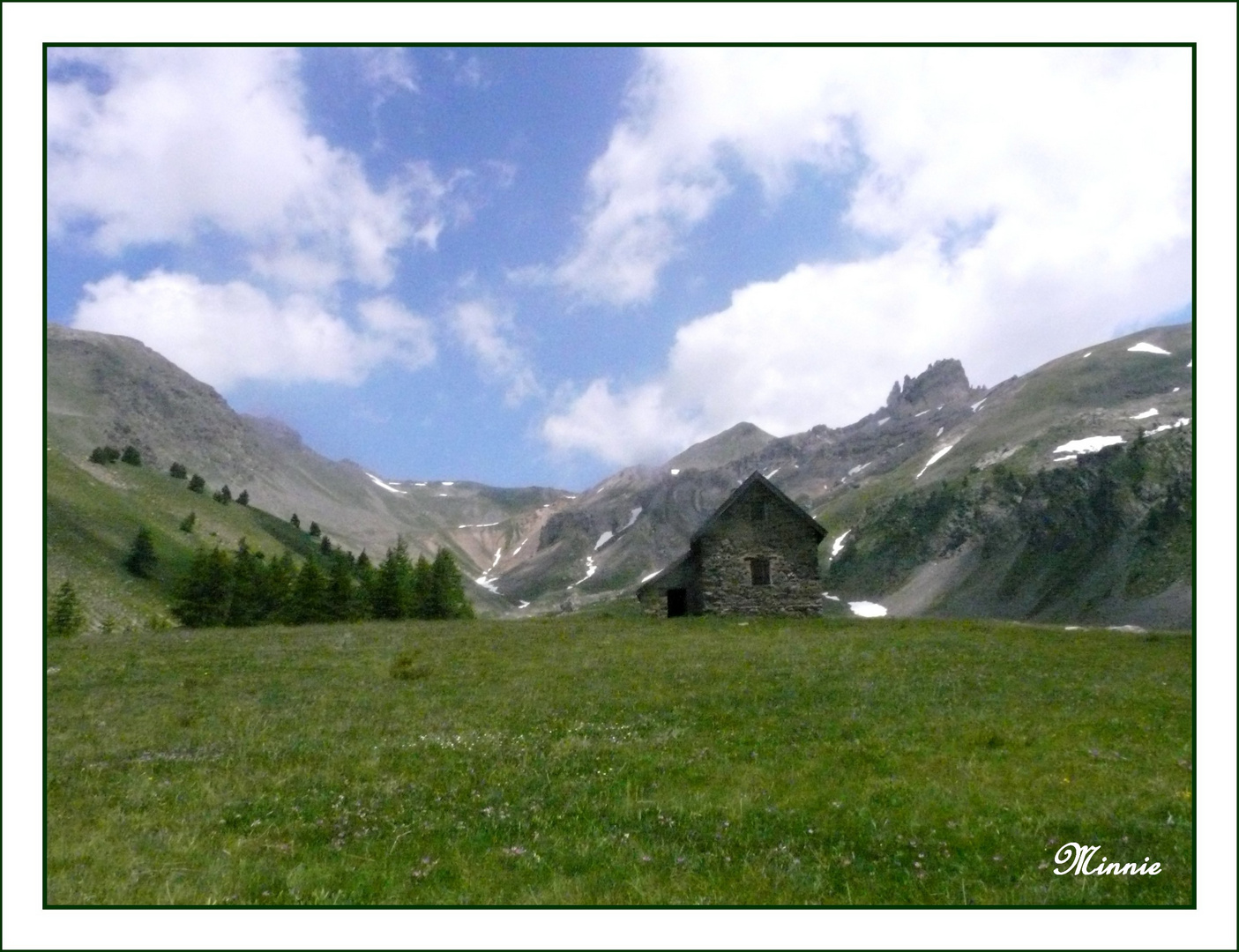 " La petite maison dans la prairie."