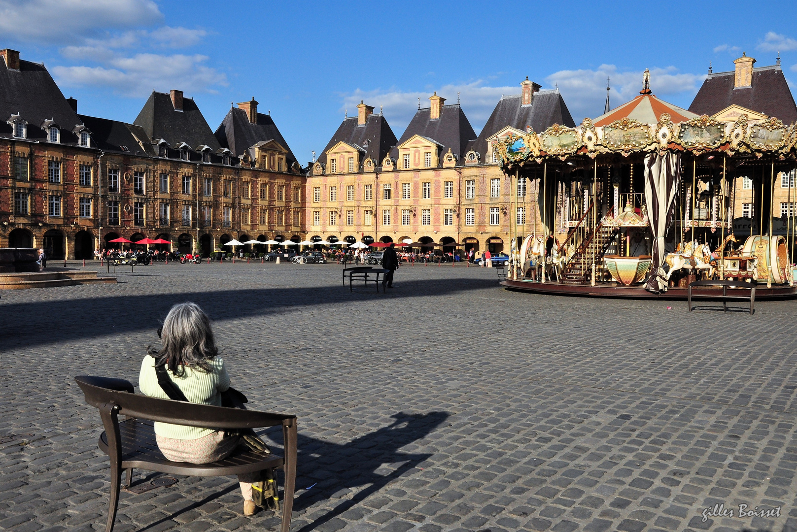 la photographe de la place ducale