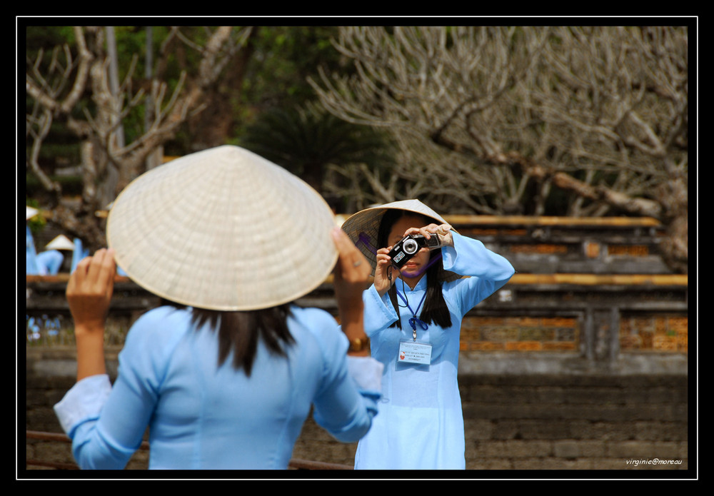 La photographe photographiée