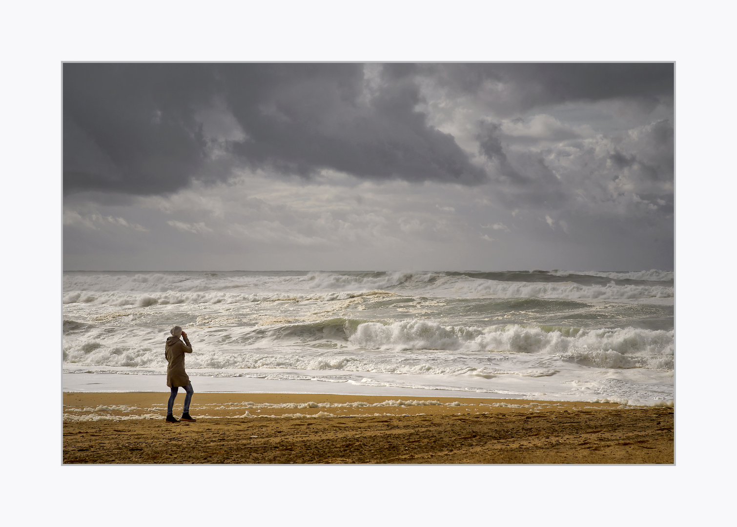 La photographe...Pour une vague photo ?