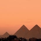 La piana di Giza vista dall'albergo