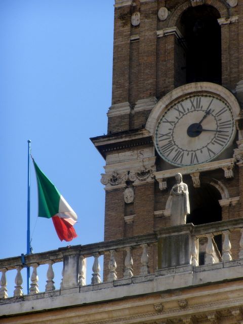 la piazza del campidoglio ( Rome)