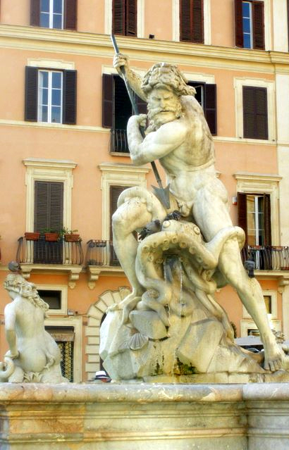 la piazza Navona (Rome)