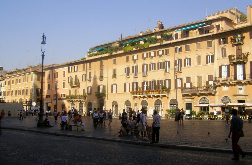 La Piazza Navona (Rome - Italie)