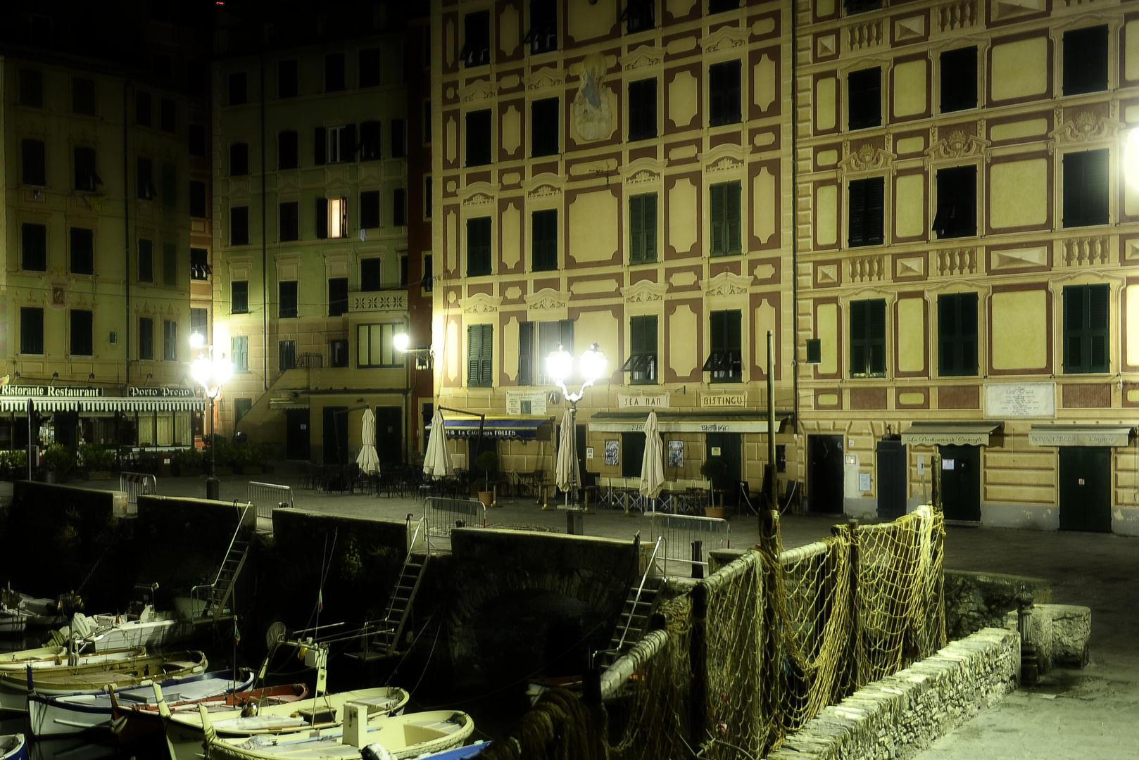 La piazzetta di Camogli.