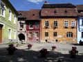 La piazzetta di  Sighisoara von Massimo Anselmi 