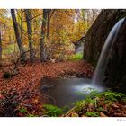 La piccola cascata di Fonte Romana