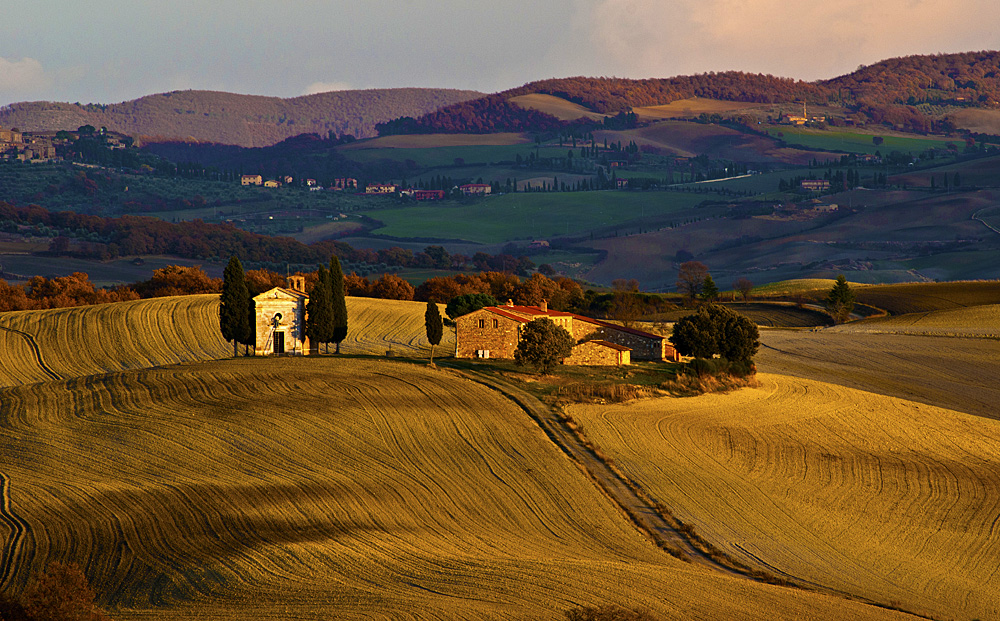 La piccola chiesa di Vitaleta