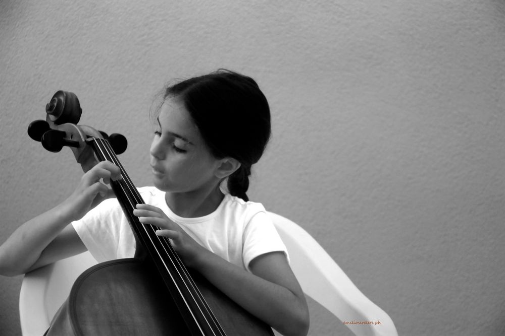 La piccola violoncellista