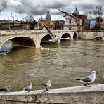 La piena del Tevere