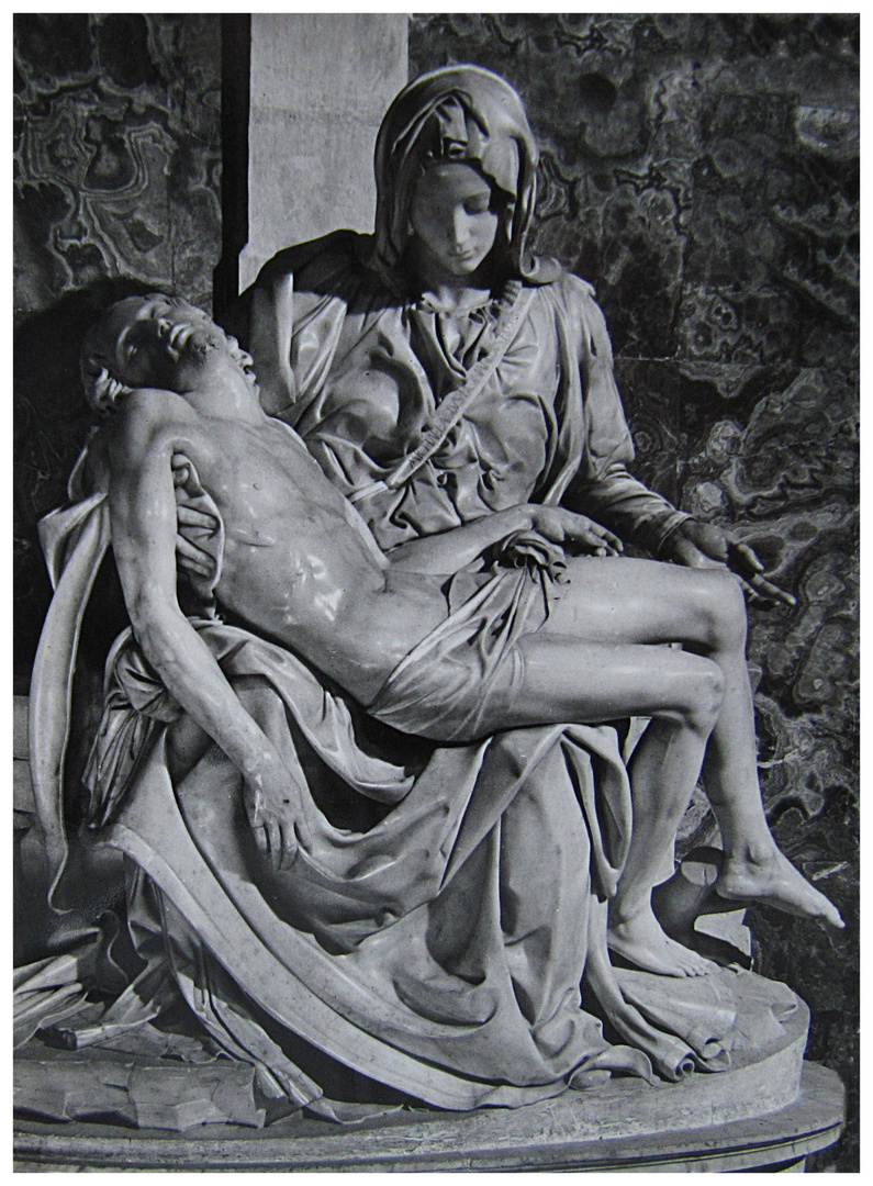 "La Pieta" von Michelangelo