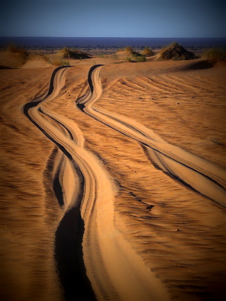 La piste près de Chinguettti