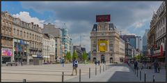 LA PLACE DE BROUCKÈRE IN BRÜSSEL