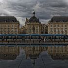 La Place de la Bourse à Bordeaux.