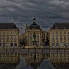 La Place de la Bourse à Bordeaux, sans le tram.