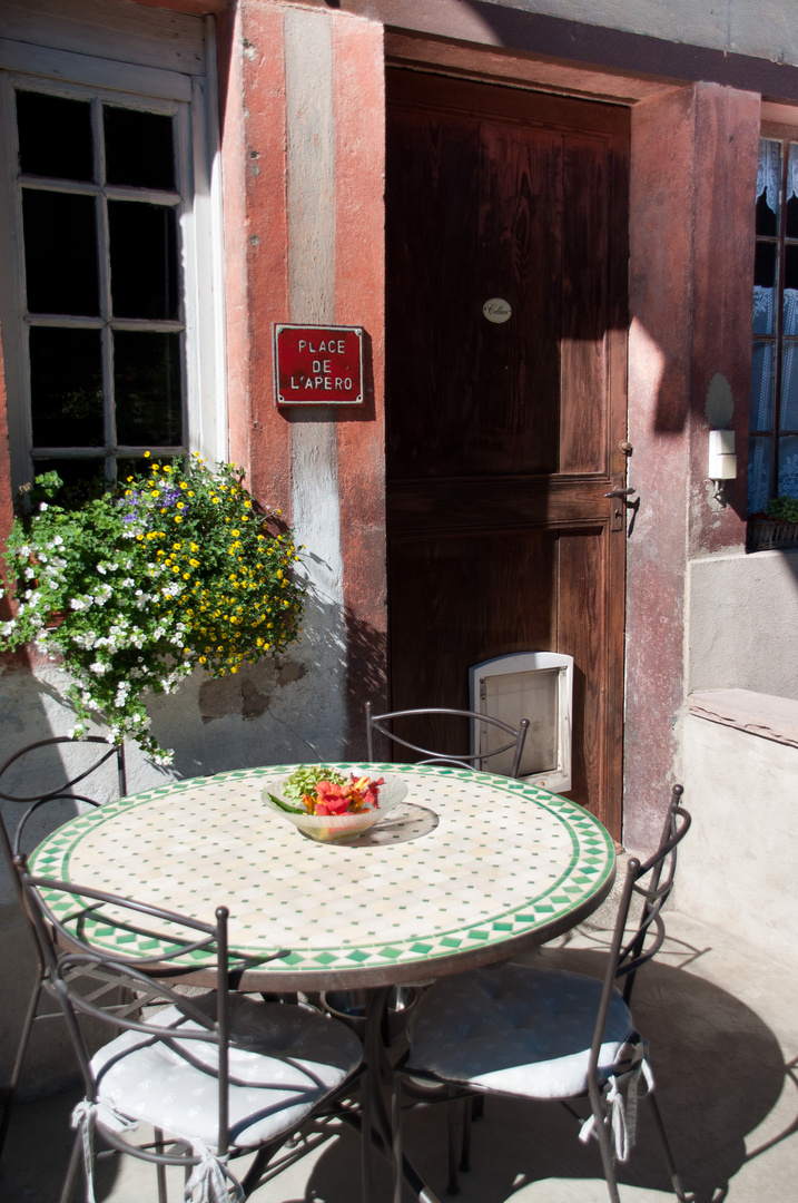 La place de L'apero.......