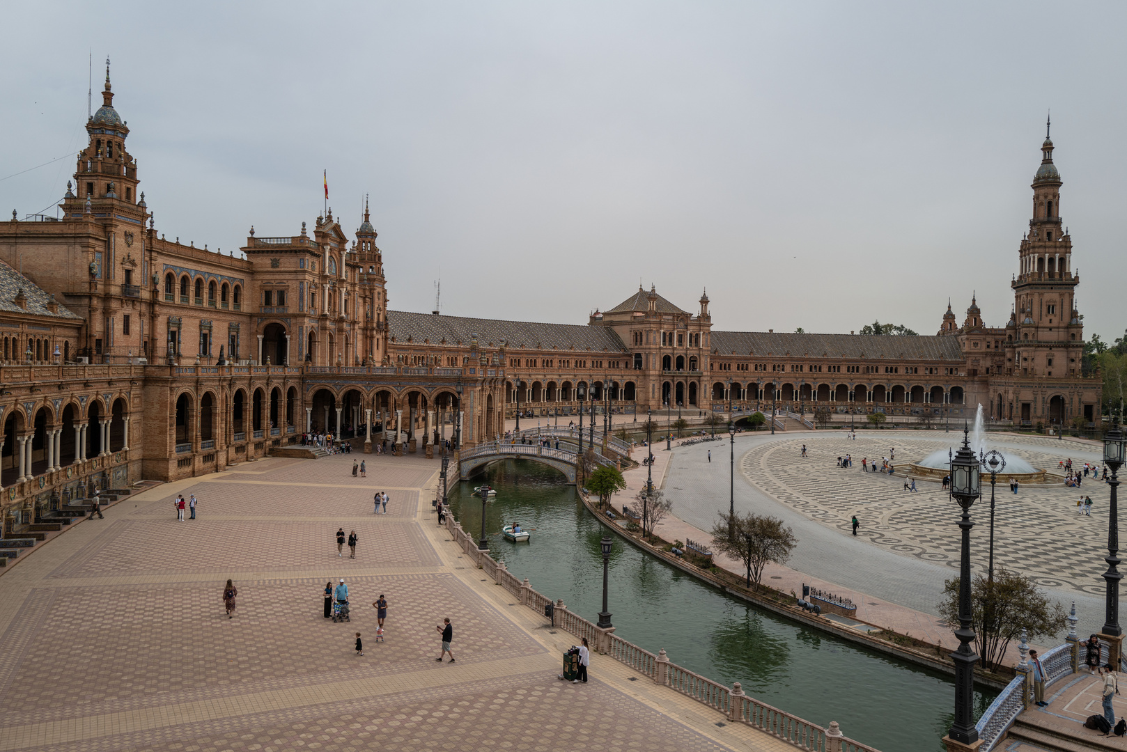 La Place d'Espagne à Séville