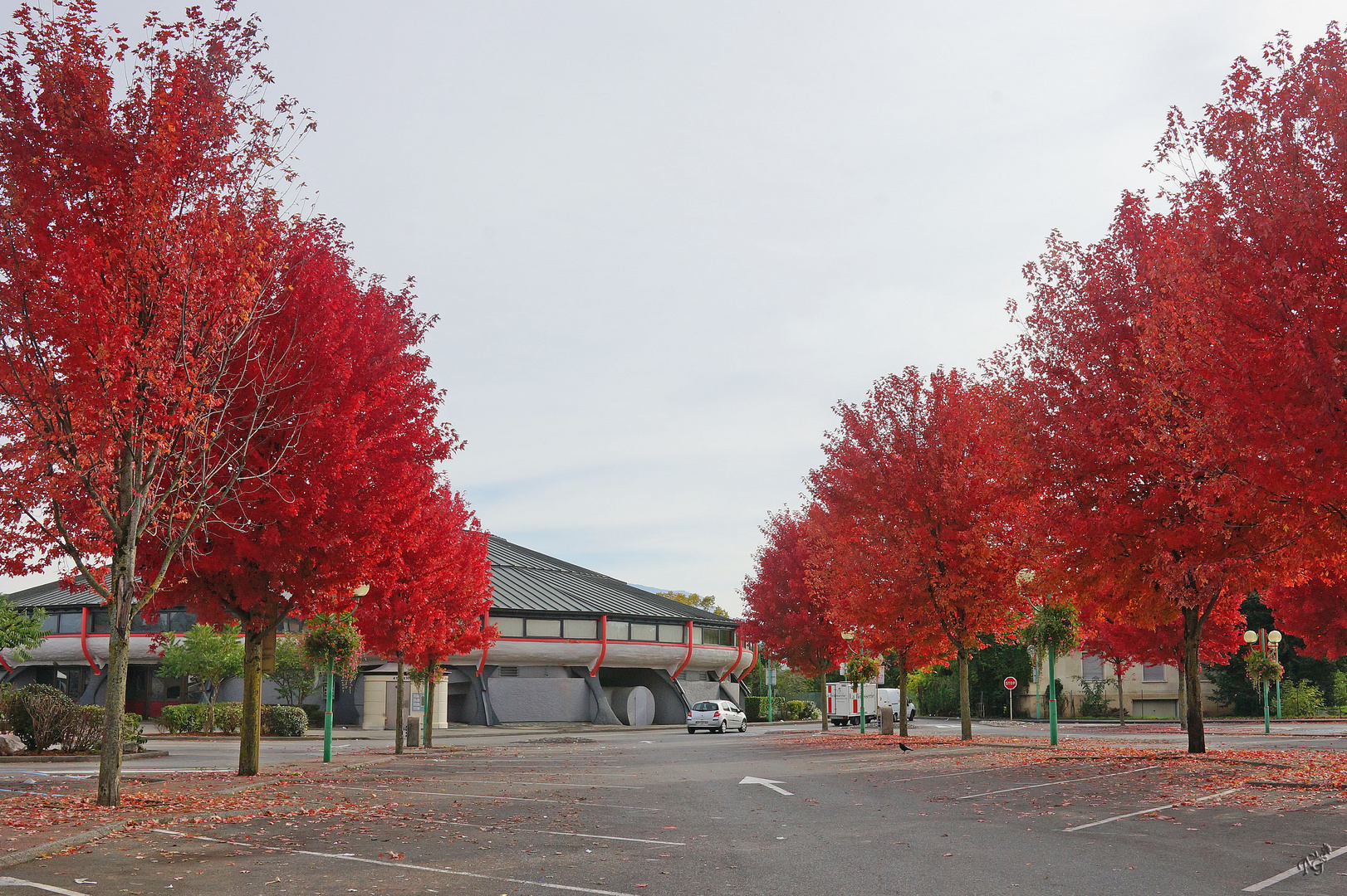 La place était rouge ...