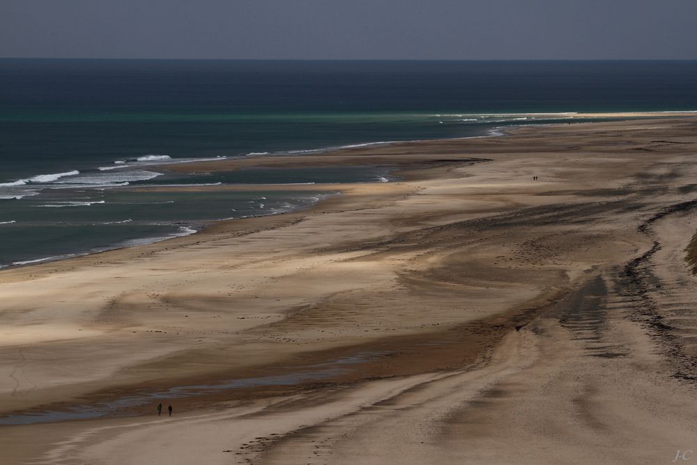 " La plage d' Hatainville "