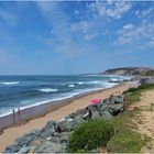 La plage de Bidart