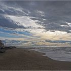 La plage de Capbreton en hiver