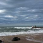 La plage de Capbreton et l’Estacade le 4 janvier