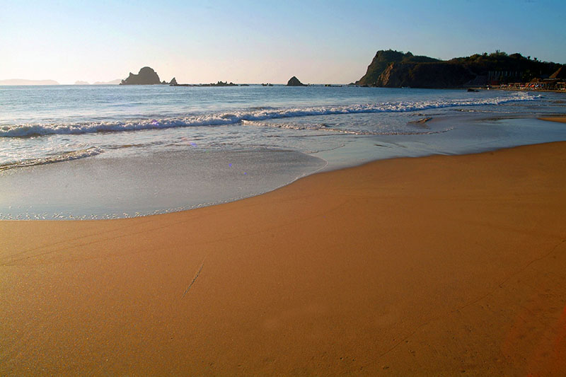 la plage de Chamela(mexique)