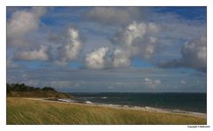 " La plage de Coat Clévarec vers 16h30 "